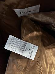 Colestore Max Mara Taddy Fur Long Coat Chocolate - 5