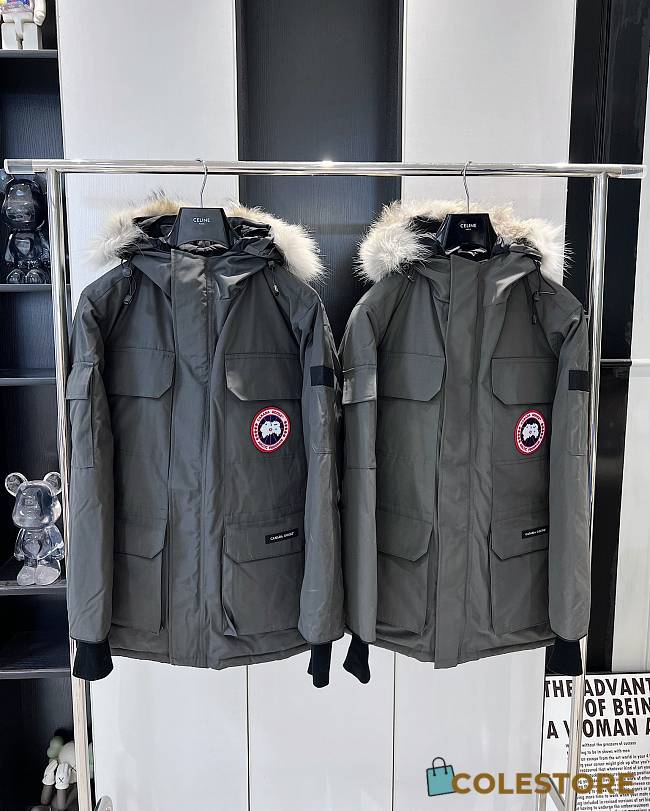 Colestore Canada Goose Men's Expedition Parka Grey - 1