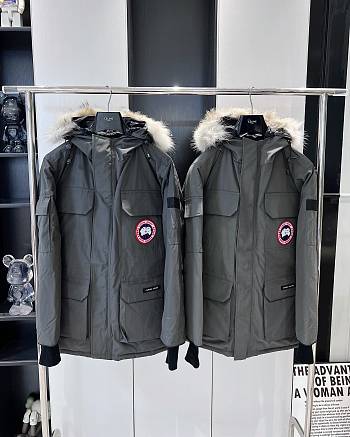 Colestore Canada Goose Men's Expedition Parka Grey