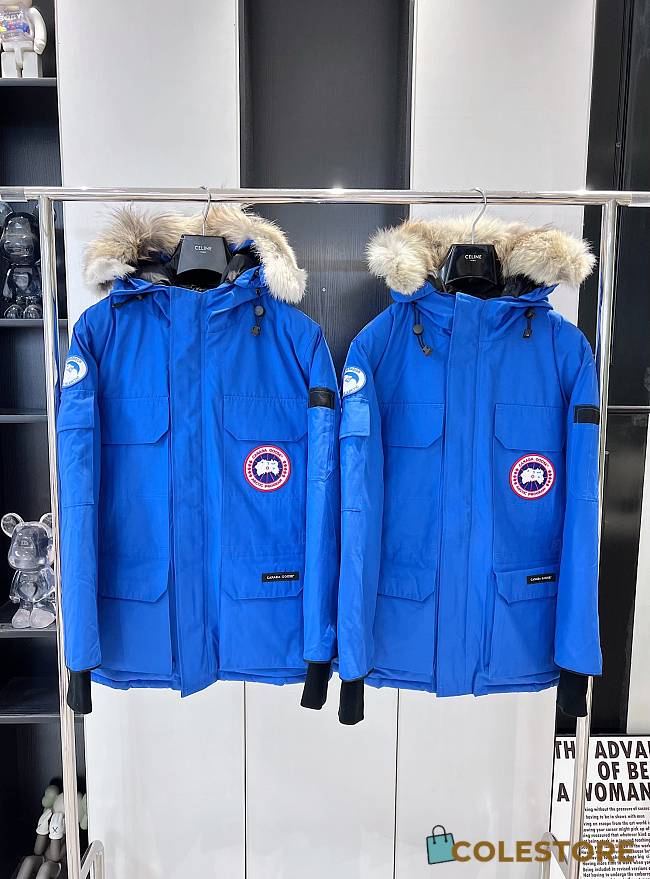 Colestore Canada Goose Men's Expedition Parka Blue - 1