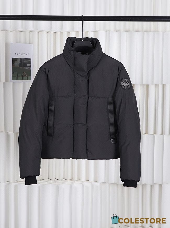 Colestore Canada Goose Junction Cropped Puffer Black - 1