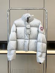 Colestore Canada Goose Women's Cypress Cropped Puffer White - 1