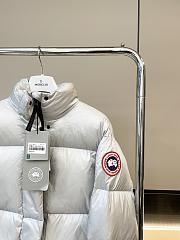 Colestore Canada Goose Women's Cypress Cropped Puffer White - 3