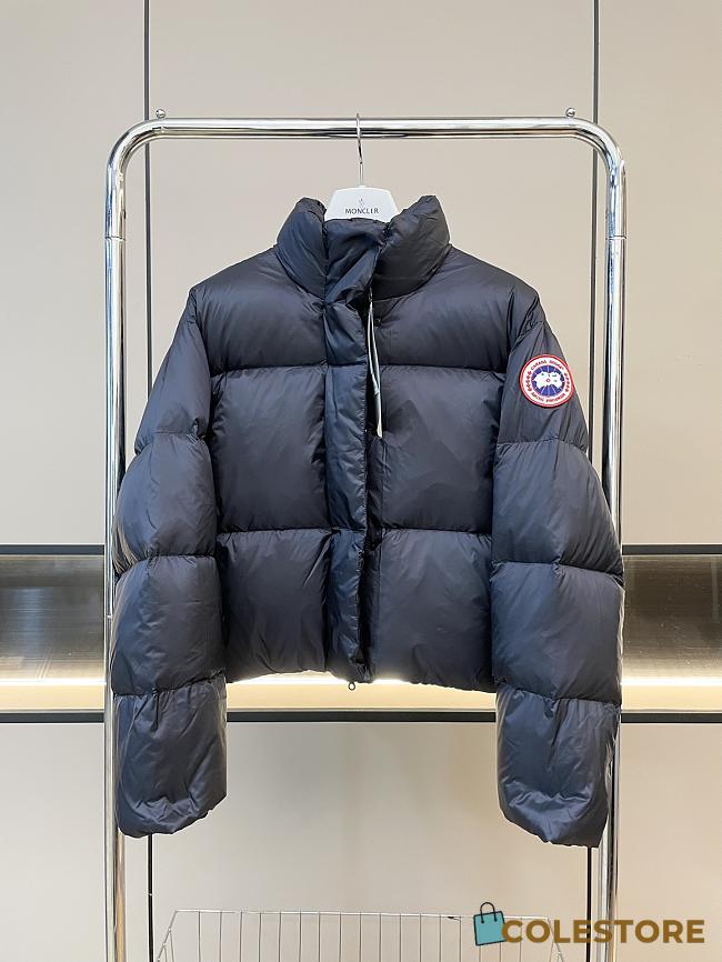 Colestore Canada Goose Women's Cypress Cropped Puffer Black - 1