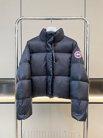 Colestore Canada Goose Women's Cypress Cropped Puffer Black