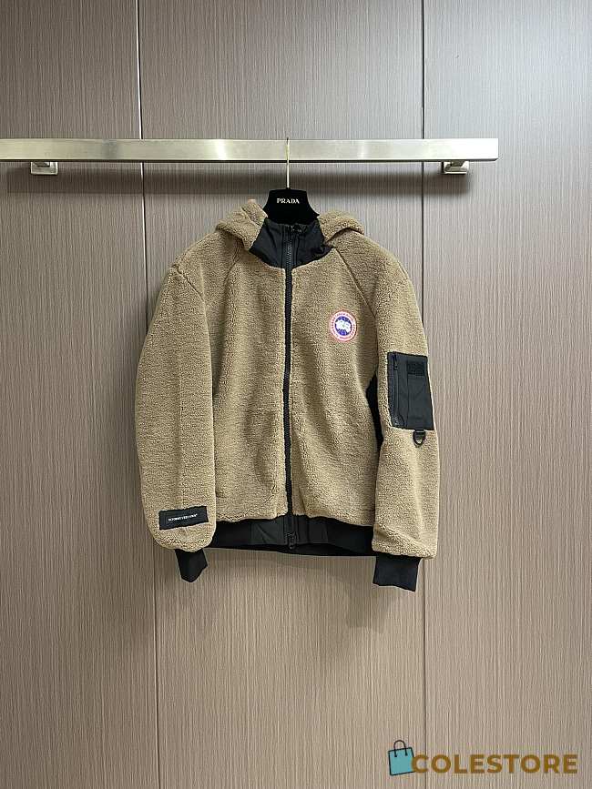 Colestore Canada Goose Simcoe Fleece Jacket Brown - 1