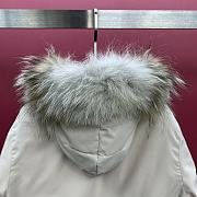 Colestore Canada Goose Men's Expedition Parka Fur Hat Beige - 4