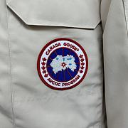 Colestore Canada Goose Men's Expedition Parka Fur Hat Beige - 6