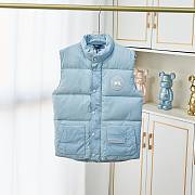 Colestore Canada Goose Puffed No Sleeves Blue - 1