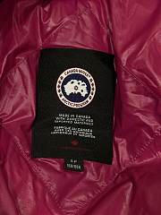 Colestore Canada Goose Women's Cypress Cropped Puffer Pink - 3