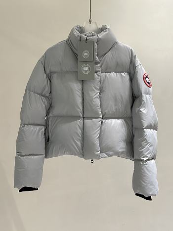Colestore Canada Goose Women's Cypress Cropped Puffer Grey