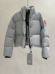 Colestore Canada Goose Women's Cypress Cropped Puffer Grey - 5