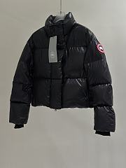 Colestore Canada Goose Women's Cypress Cropped Puffer Black 02 - 6