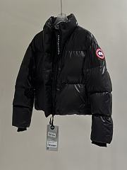 Colestore Canada Goose Women's Cypress Cropped Puffer Black 02 - 2