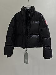 Colestore Canada Goose Women's Cypress Cropped Puffer Black 02 - 4