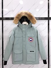 Colestore Canada Goose Grey Puffted And Fur Winter Coat  - 1
