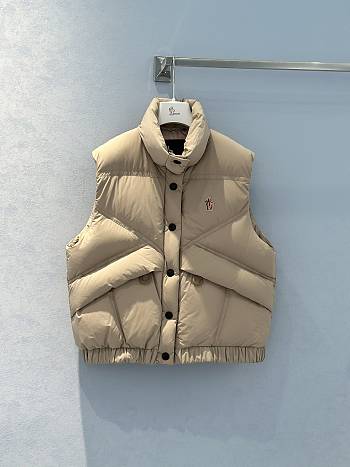 Colestore Moncler Women's Grenoble Beige Down Jacket 