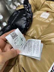 Colestore Moncler Parana Hooded Quilted Puffer Jacket Reversable Black And Beige  - 6