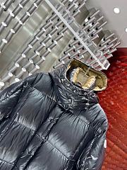 Colestore Moncler Parana Hooded Quilted Puffer Long Jacket Black - 6