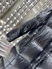 Colestore Moncler Parana Hooded Quilted Puffer Long Jacket Black - 5