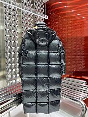 Colestore Moncler Parana Hooded Quilted Puffer Long Jacket Black - 3