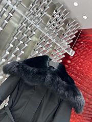 Colestore Moncler Women Winter Jacket With Fur Black - 4