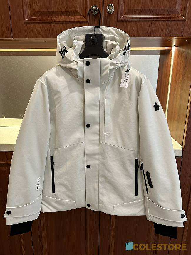 Colestore Moncler Coat White - 1