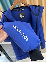 Moncler Men's Grenoble Arcesaz Down Jacket Blue - 5