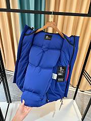 Moncler Men's Grenoble Arcesaz Down Jacket Blue - 3