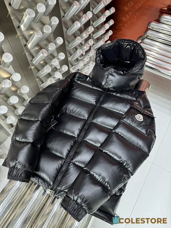 Colestore Moncler Men's Maya Down Jacket Black - 1