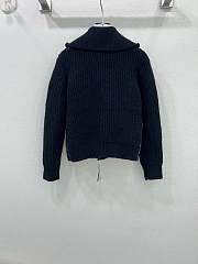 Colestore Moncler Ribbed Wool-blend And Quilted Shell Down Jacket Black - 4