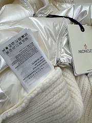 Colestore Moncler Ribbed Wool-blend And Quilted Shell Down Jacket White - 3
