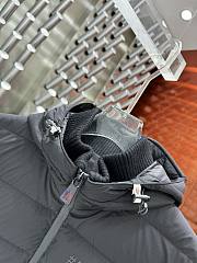 Colestore Moncler Grenoble Black Combo Cardigan With Logo - 4