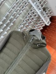Colestore Moncler Grenoble Green Combo Cardigan With Logo - 4