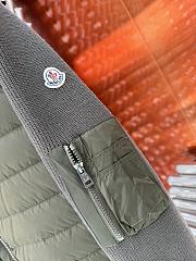 Colestore Moncler Grenoble Green Combo Cardigan With Logo - 2