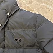 Colestore Cropped Re-Nylon down jacket Black - 4
