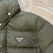 Colestore Cropped Re-Nylon down jacket Green - 6