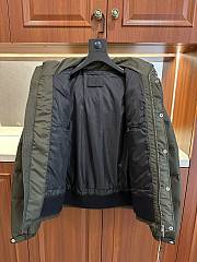 Colestore Cropped Re-Nylon down jacket Green - 5