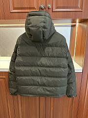 Colestore Cropped Re-Nylon down jacket Green - 4