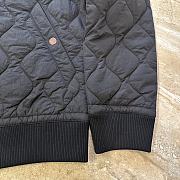 Colestore Burberry Quilted Nylon Bomber Jacket Black - 6