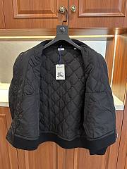 Colestore Burberry Quilted Nylon Bomber Jacket Black - 5