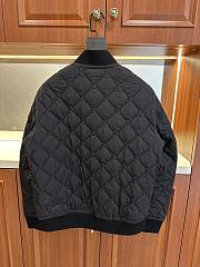 Colestore Burberry Quilted Nylon Bomber Jacket Black - 4