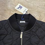 Colestore Burberry Quilted Nylon Bomber Jacket Black - 3