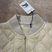 Colestore Burberry Quilted Nylon Bomber Jacket White - 5