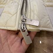 Colestore Burberry Quilted Nylon Bomber Jacket White - 2