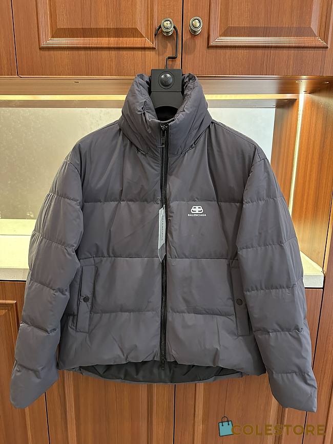 Colestore Balenciaga Puffer Jacket Grey  - 1