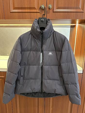Colestore Balenciaga Puffer Jacket Grey 