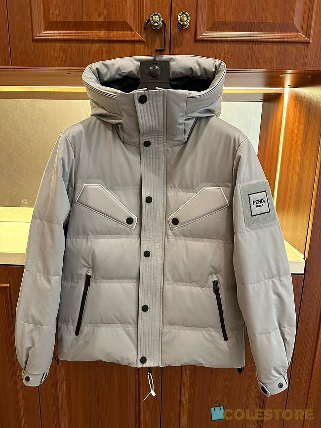 Colestore Fendi Puffer Coat Beige - 1