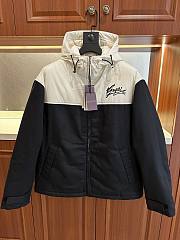 Colestore Gucci Puffer Coat Black And White - 1