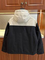 Colestore Gucci Puffer Coat Black And White - 2